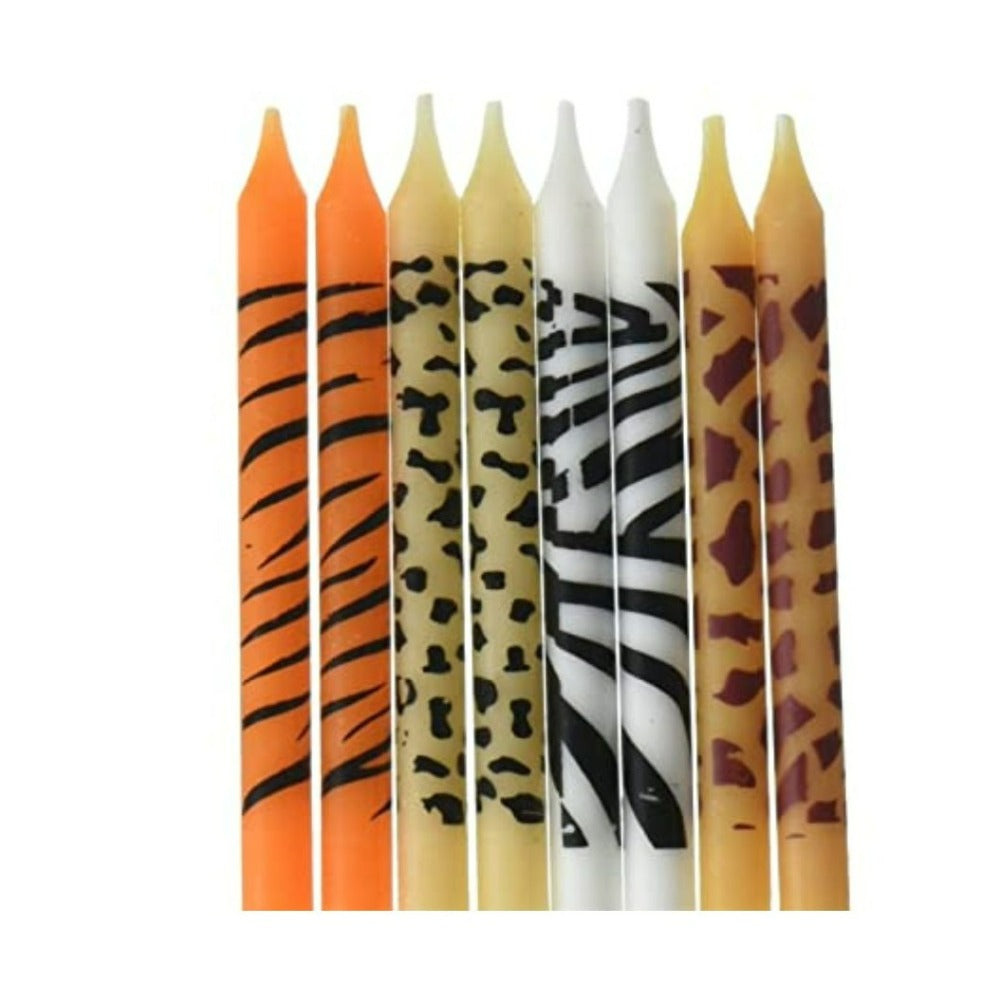 animal print candles, velas para torta animal print, velas para pasteles, velas para cakes, candles animal print, candles, feliz cumpleaños velas
