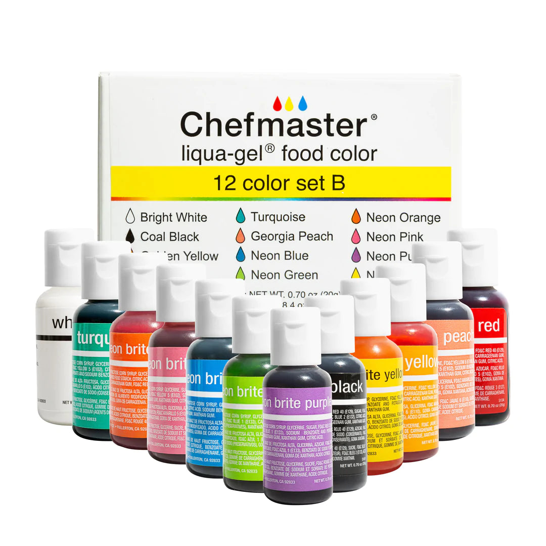 Chefmaster Liqua Gel Food Coloring - 0.70 oz