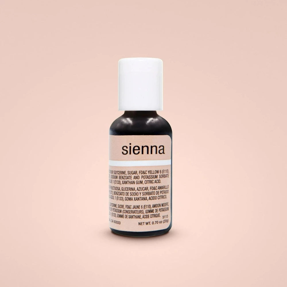 sienna chefmaster color, liquid gel chefmaster, chefmaster sienna, liquid gel chefmaster , food color sienna