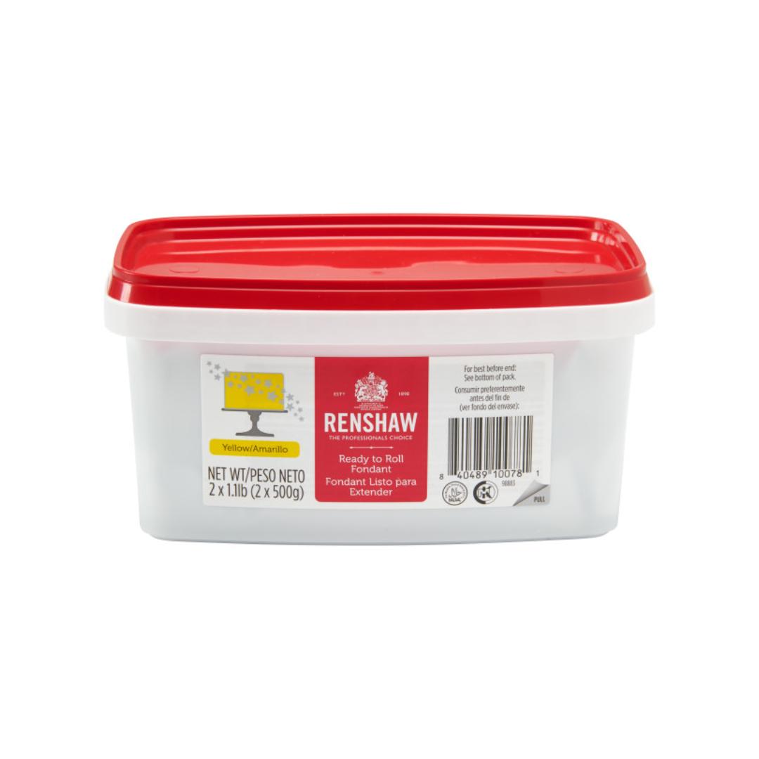 Renshaw "Ready-To-Roll" Fondant Icing - 2.2lbs