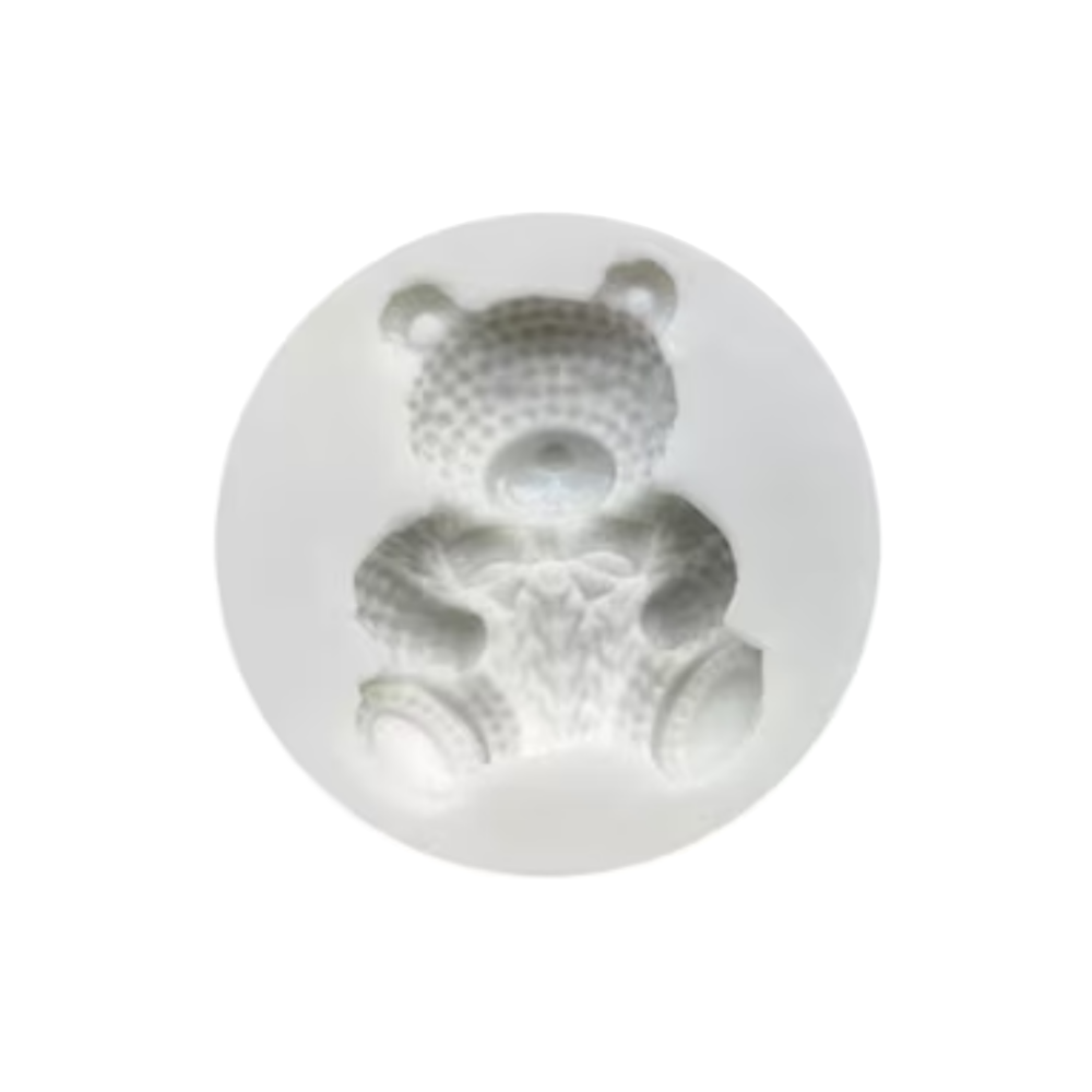 Teddy Bear Textured Silicone Mold – G & Y Bakery Supplies