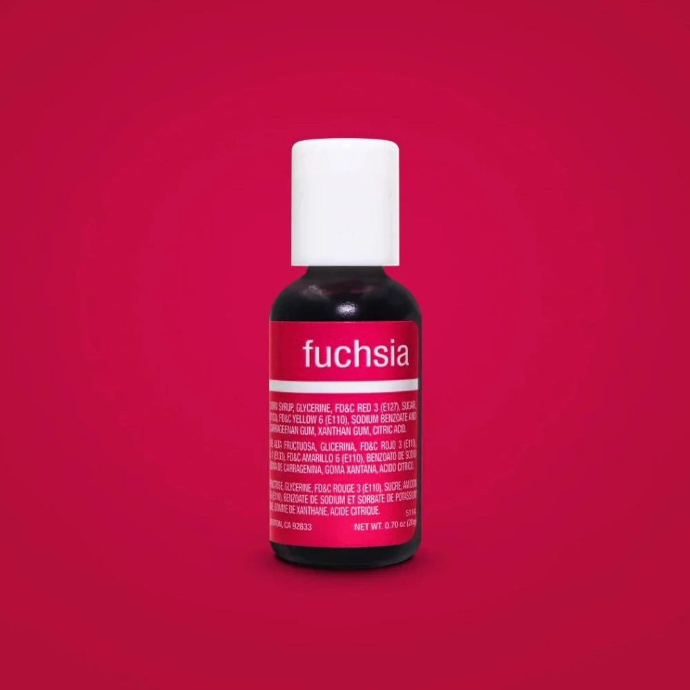 fuchsia chefmaster liquid gel, liquid gel chefmaster, chefmaster food color fuchsia, fuchsia liquid gel, chefmaster color fuchsia