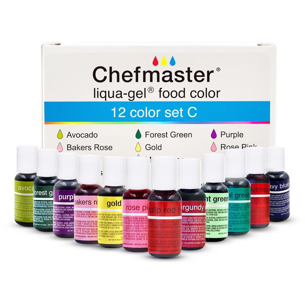Chefmaster Liqua Gel Food Coloring - 0.70 oz