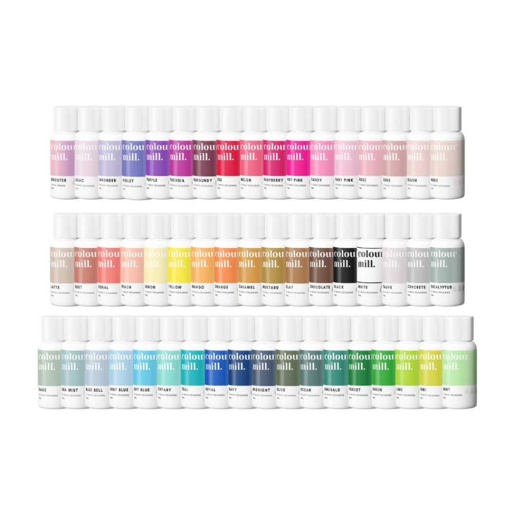 Colour Mill Oil Based Food Coloring – Busy Bakers Supplies