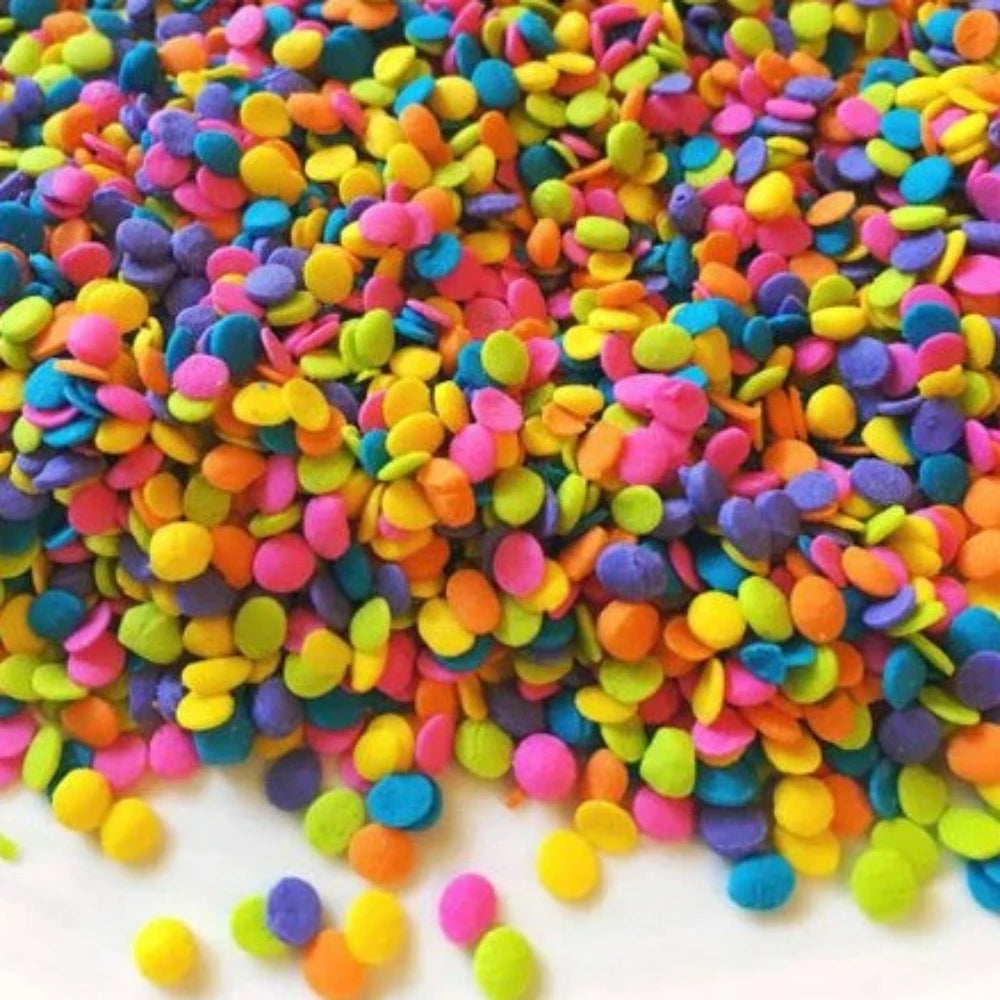 Neon Bright Confetti Sprinkles, Neon Bright Confetti , Neon Bright Confetti, decopac Sprinkles , Sprinkles