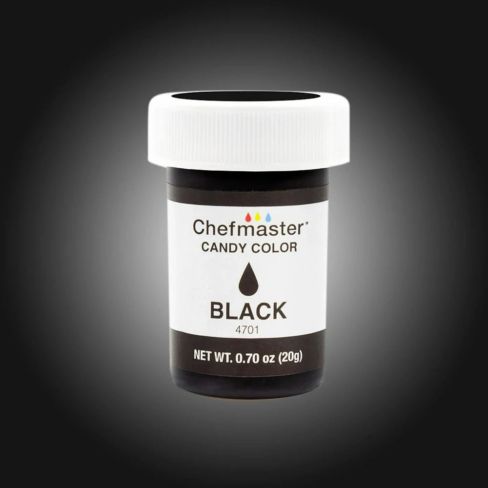 chefmaster powder candy color 3g, chefmaster candy color , chefmaster candy color black, powder candy color black, candy color black, color to chocolate, powder candy color, candy color