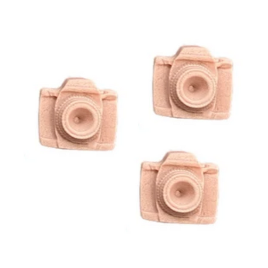 Mini Camera 3 Silicone Mold, Mini Camera Trio, Mini camera trio silicone mold, molde de silicone de camera, camera silicone mold, mini camera trio fondant mold, mini camera trio chocolate mold