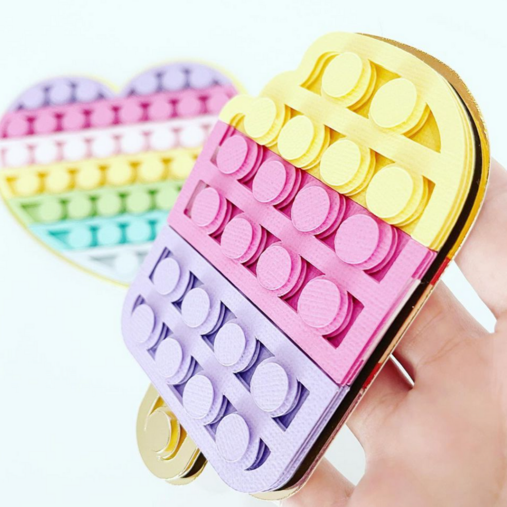 Pop It Custom Cake Topper, Pop It cake topper, POP IT Cake Topper, Paleta de colores de cake topper, paleta de colores pasteles topper. cake topper, POP IT Cake Topper