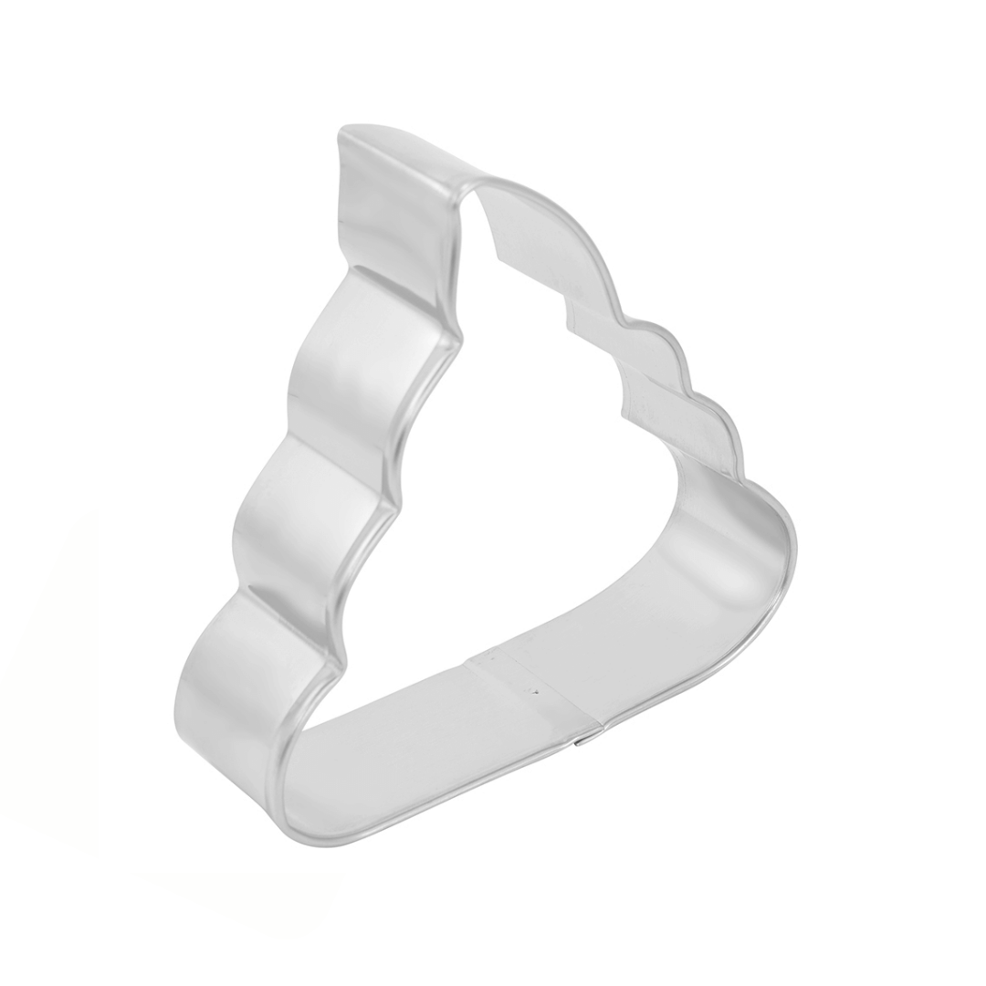 Poop Emoji 3.5" Metal Cookie Cutter