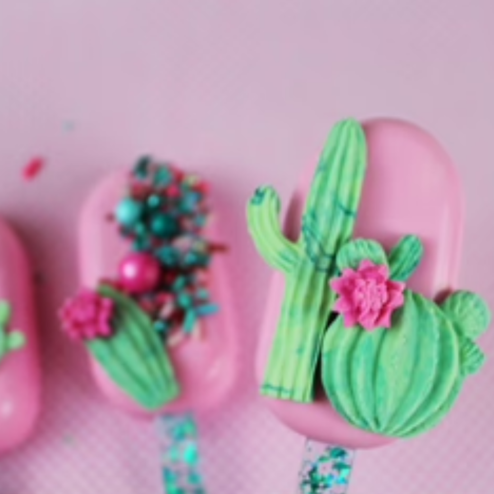 Cactus Variety 5 Silicone Mold, Cactus Variety, cactus molds, Etsy Cactus variety