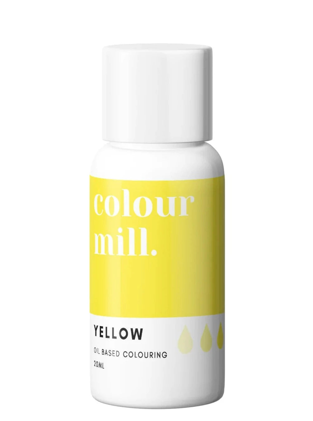 yellow oil based colouring, oil based yellow, yellow color, colour mill oil based yellow, colo para chocolate, food color, color food