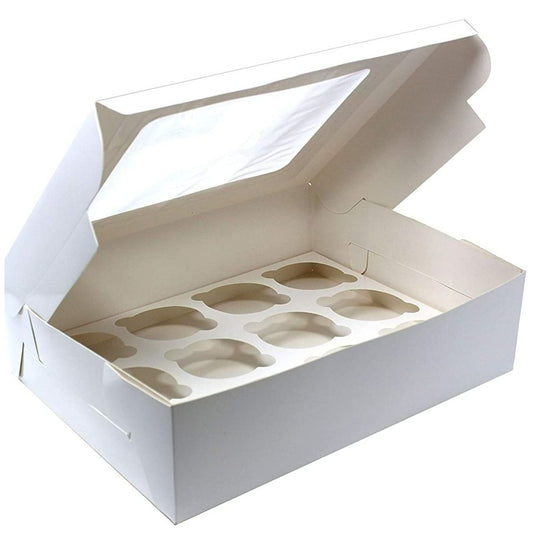 caja para cupcakes, cupcakes box with window, caja para cupcakes con ventana, caja para trasportar cupcakes