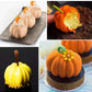 3D Pumpkin Silicones Mold with 6 cavity