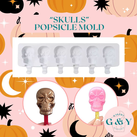 “Skulls” Popsicle Mold