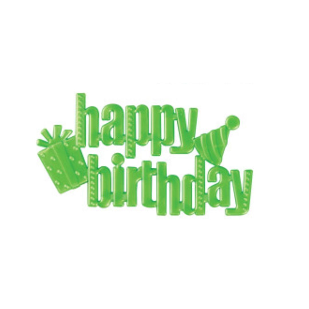 Happy Birthday Script Assortment (Layon)