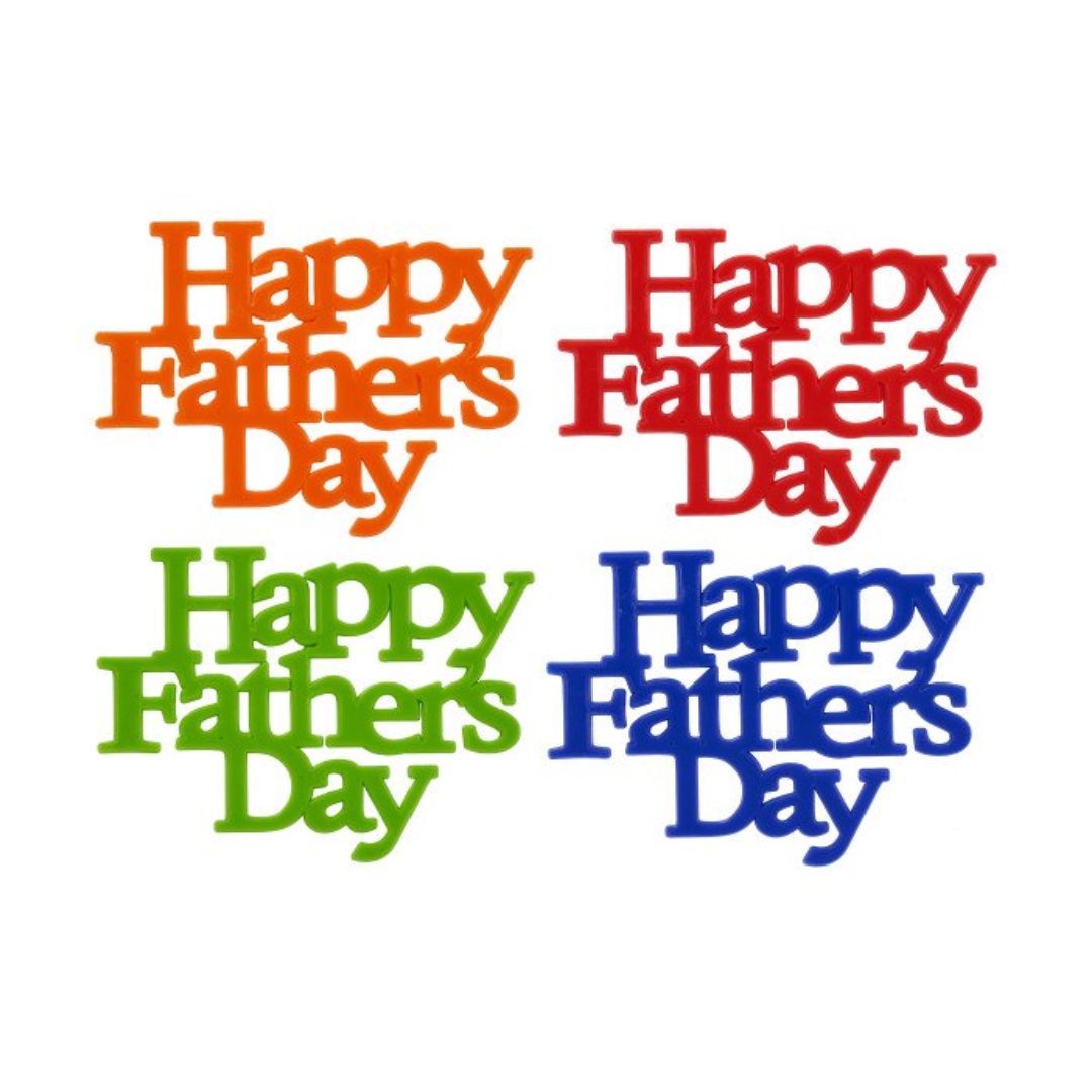 Happy Father's Day Layon Cake Decoration