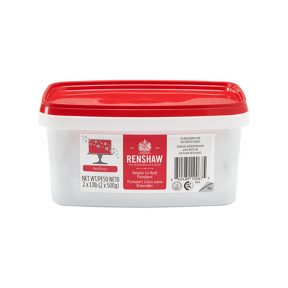 Renshaw "Ready-To-Roll" Fondant Icing - 2.2lbs