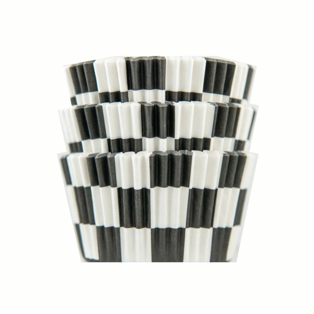 cupcakes liners, cupcakes, black checkered cupcakes liners, black cupcakes liners,  liners, cupcakes black, checkered cupcakes liners