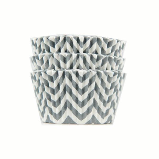 cupcakes liner, sweet & treats liner cup, cup liner, capacillos, liner. gray cupcake liner