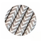 Gray - Chevron Paper Straws (25 pack)