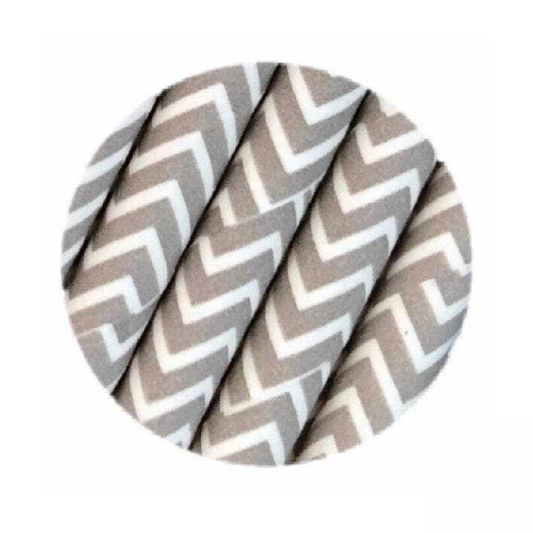 Gray - Chevron Paper Straws (25 pack)