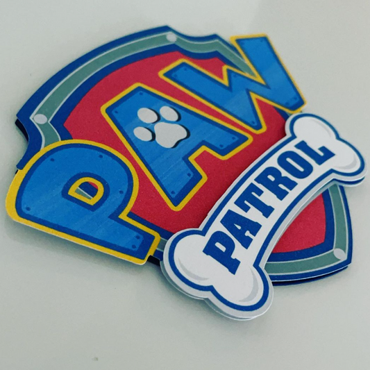 Paw Patrol Custom Cake Topper