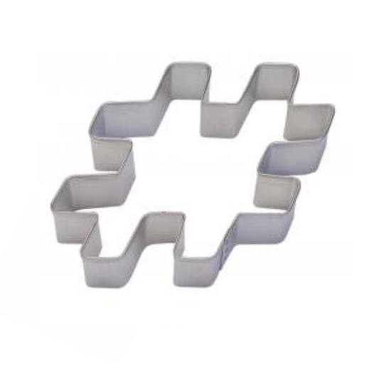 Hashtag 4" Cookie Cutter